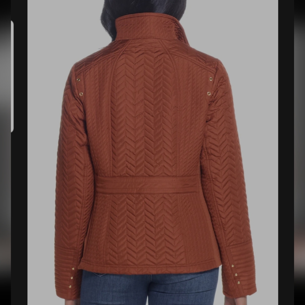 Weatherproof Cinnamon Quilted Coat - Picture 6 of 16